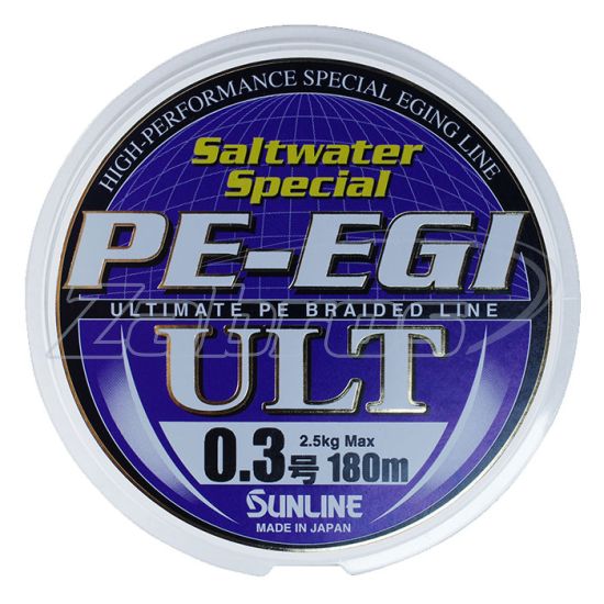 Фото Sunline PE-EGI ULT, #0,4, 0,1 мм, 3,3 кг, 180 м, Multi Color