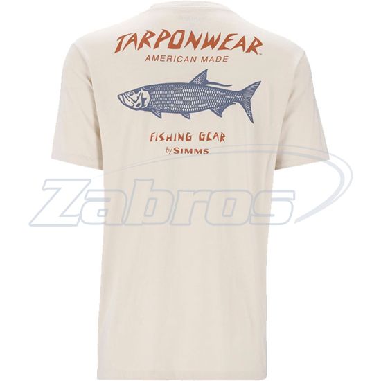 Фотография Simms Tarponwear T-Shirt, 14274-1290-20, S, Natural