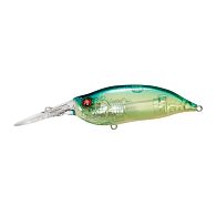 Воблер Megabass IxI Shad Type-3 57SF, 5,7 см, 7 г, 2,3 м, Skeleton Blue Back Chart, купити, ціни в Києві та Україні, інтернет-магазин | Zabros