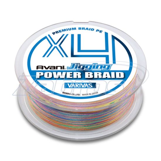 Фото Varivas Avani Jigging Power Braid PE X4, #4, 0,33 мм, 25,4 кг, 300 м