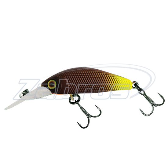 Фото Jackall D Chubby Minnow 35SP, 3,5 см, 2,7 г, 1,5 м, Pellet Yellow