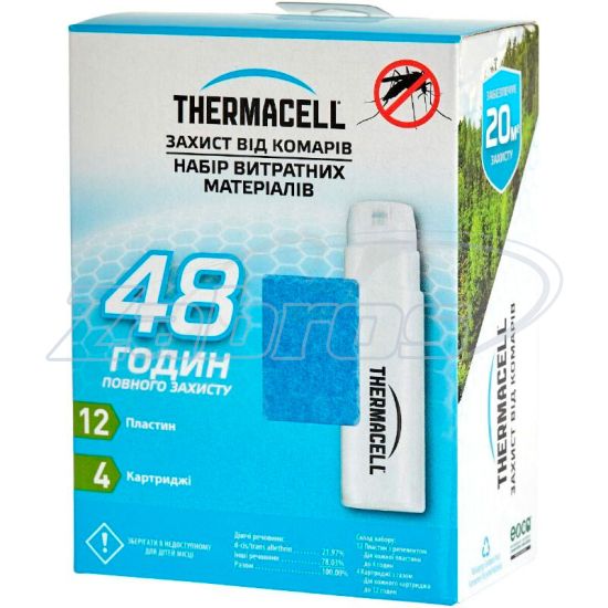 Фото Thermacell R-4, Mosquito Repellent Refills, 48 часов