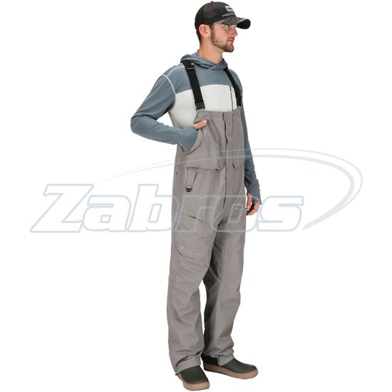 Фотографія Simms Challenger Bib, 12907-030-20, S, Steel