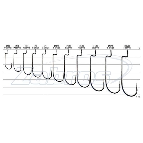 Фотографія Decoy Worm5, Offset, 1, 9 шт