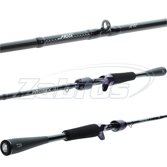 Картинка Daiwa 25 Prorex AGS Lazy Pike, PXAGS802XHFB-DS, 2,44 м, 120 г