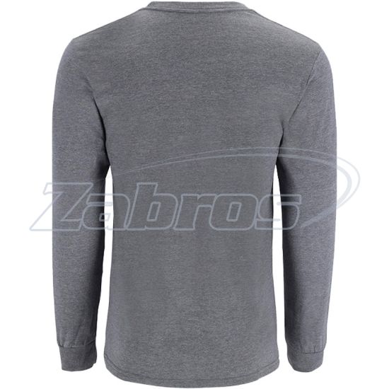 Фотография Simms Logo LS Shirt, 13626-1099-40, L, Athletic Heather