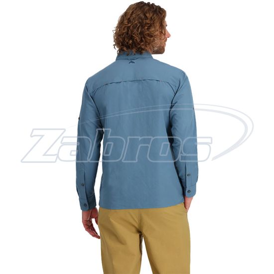 Малюнок Simms Guide Fishing Shirt, 13645-1043-40, L, Neptune