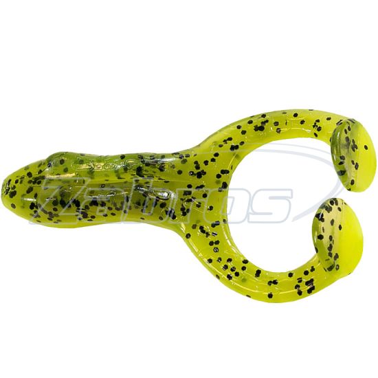 Фото Z-Man Finesse Frogz, 2,75", 7 см, 4 шт, Watermelon/Chartreuse
