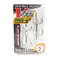 Крючок Decoy V-F52, Double, 2, 5 шт для рыбалки, купить, цены в Киеве и Украине, интернет-магазин | Zabros