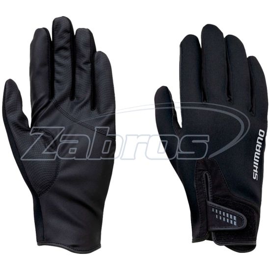 Фото Shimano Pearl Fit 3 Cover Gloves, L, Black