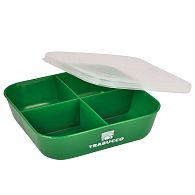 Коробка Trabucco Bait Box 4 Div, 111-30-100, 1 л, Green, купить, цены в Киеве и Украине, интернет-магазин | Zabros