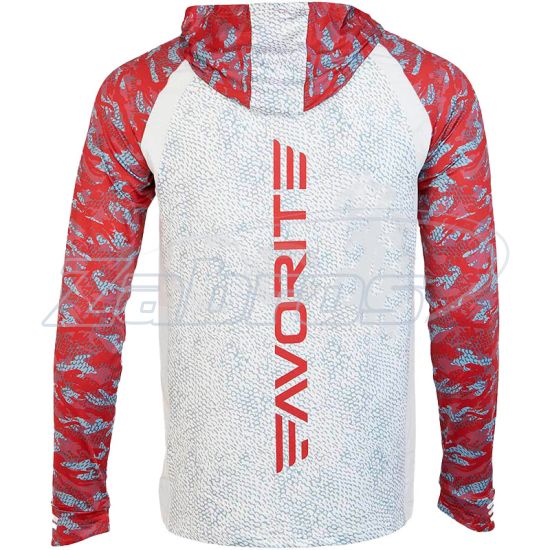 Фотография Favorite Hooded Jersey Perch, XL, Red