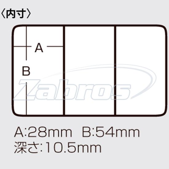 Малюнок Meiho WP-3, 600965, 11,5x7,3x1,8 см
