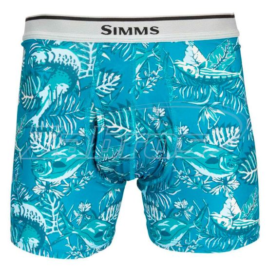 Фото Simms Boxer Brief, 12916-191-40, L, Slamdown Meridian