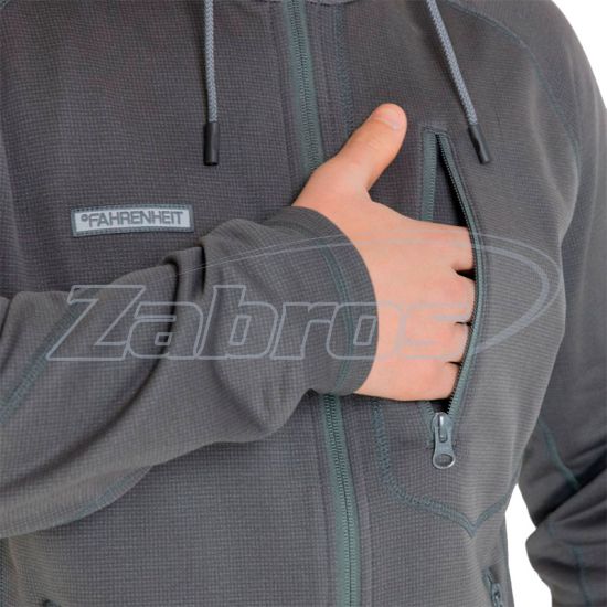 Цена Fahrenheit Hardface Full Zip Hoody, FAHF20002S/R, Grey
