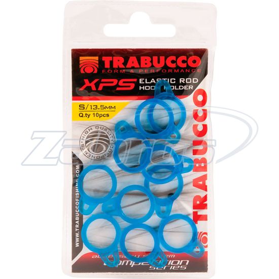 Фотография Trabucco XPS Rod Elastic Hook Holder, L, Ø25 мм, 10 шт