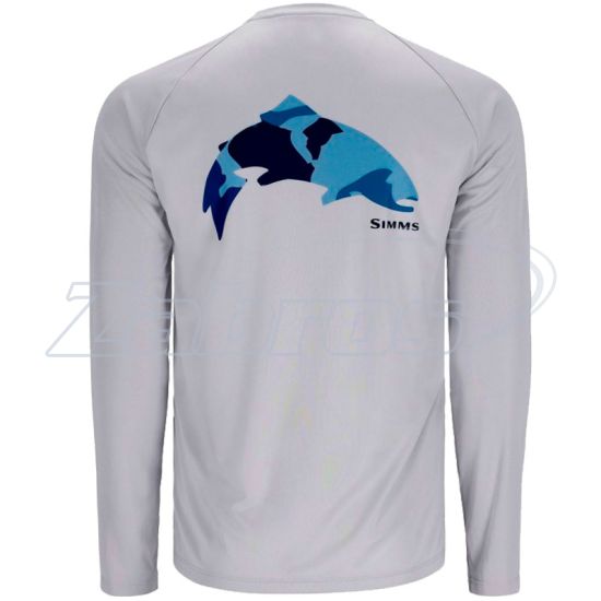 Фотографія Simms Tech Tee - Artist Series, 13533-1095-50, XL, Trout/Sterling