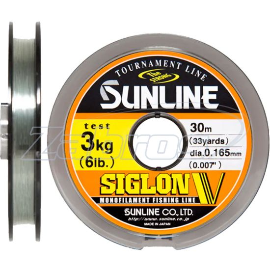 Фото Sunline Siglon V, 0,24 мм, 5 кг, 30 м, Clear