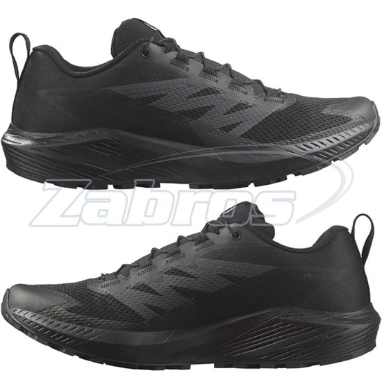 Фотография Salomon Sense Ride 5 SR, L47377600, 9,5, Black/Phantom