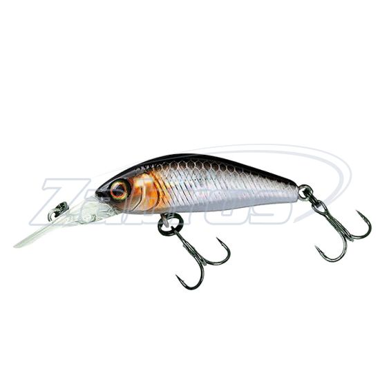 Фото Jackall D Chubby Minnow 35SP, 3,5 см, 2,7 г, 1,5 м, HL Silver Black