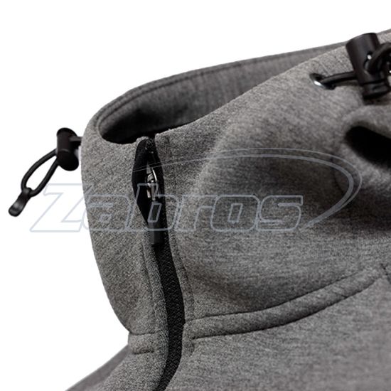 Цена Savage Gear Tec-Foam Zip Hoodie, 76589, XXL, Dark Grey Melange