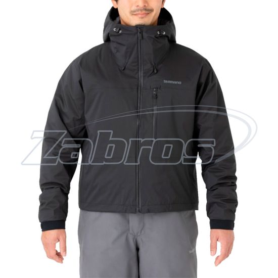 Фотографія Shimano Durast Warm Short Rain Jacket, XL, Black