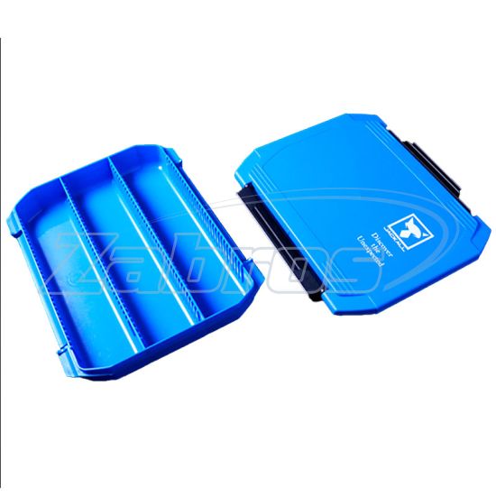 Фотографія Jackall 2300D Double Open Tackle Box, 23,4x19,5x4 см, Blue