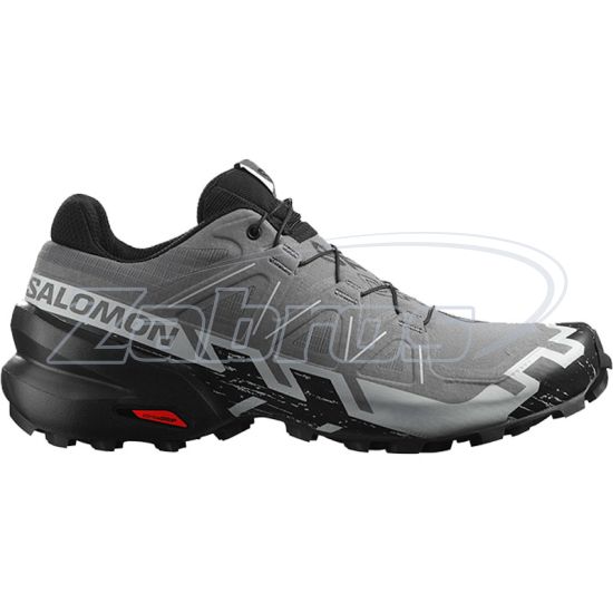 Фотография Salomon Speedcross 6, L41738000, 11, Quiet Shade/Black/Pearl Blue