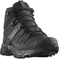 Ботинки Salomon X Ultra Forces Mid, L47452800, 8,5, Black/Wolf, купить, цены в Киеве и Украине, интернет-магазин | Zabros