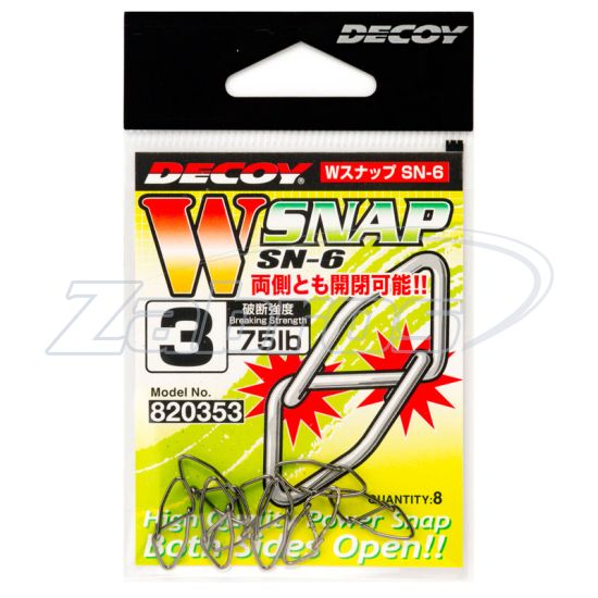 Картинка Decoy SN-6, W Snap, 4, 45,3 кг, 8 шт