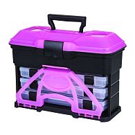 Ящик Flambeau T3 Multiloader - Frost Series, 36,5x15,2x26,7 см, Pink, купити, ціни в Києві та Україні, інтернет-магазин | Zabros