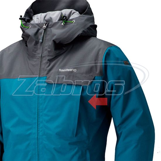 Картинка Shimano GORE-TEX Explorer Warm Jacket, RB-01JS, M, Black Duck Camo
