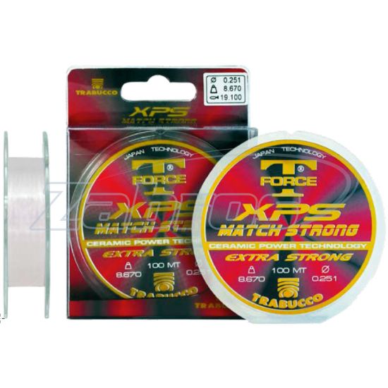 Фото Trabucco T-Force XPS Match Strong, 053-78-100, 0,1 мм, 1,6 кг, 100 м