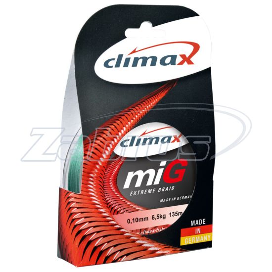 Фотография Climax Mig Braid, 9321-00100-012, 0,12 мм, 9 кг, 100 м, Gray Green