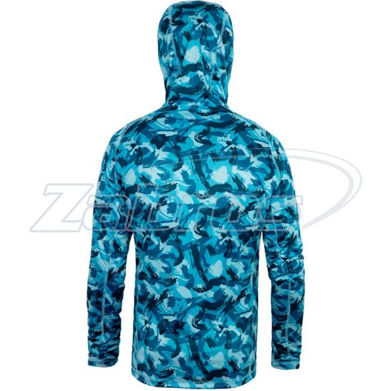 Малюнок Fahrenheit Solar Guard Hoody, FASG26049XXL/R, Navy Camo