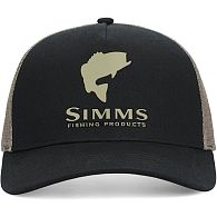 Кепка Simms Double Haul Trucker, 14035, Stone Black, купить, цены в Киеве и Украине, интернет-магазин | Zabros
