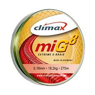 Шнур Climax Mig 8 Extreme Braid, 9351-10135-018, 0,18 мм, 18,2 кг, 135 м, Olive Moss Green, купить, цены в Киеве и Украине, интернет-магазин | Zabros