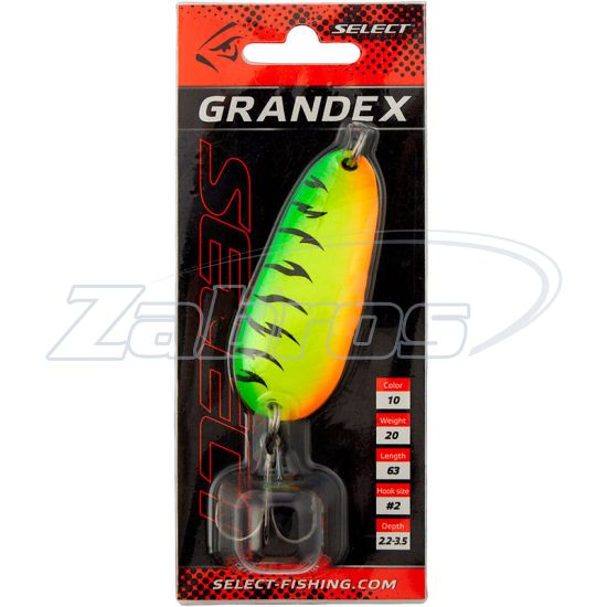 Фотография Select Grandex, 20 г, 6,3 см, 10