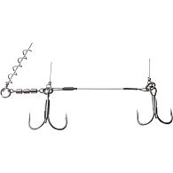 Оснастка для силикона Daiwa Prorex Screw-In Shallow Rig, 15419-730, L, 3/0+2/0, 32 кг, 1 шт для рыбалки, купить, цены в Киеве и Украине, интернет-магазин | Zabros