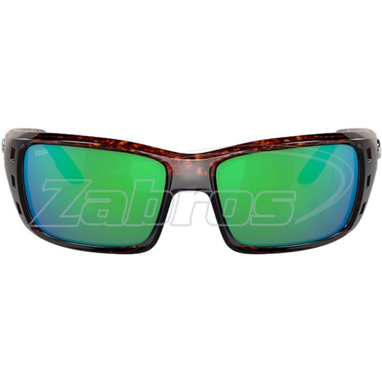 Фотографія Costa Del Mar Permit, 97963534031, Tortoise Green Mirror, Polycarbonate