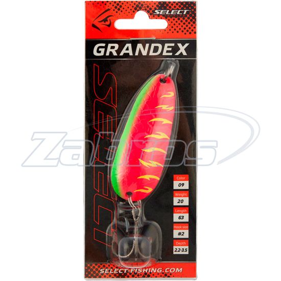 Фотография Select Grandex, 10 г, 6,3 см, 09