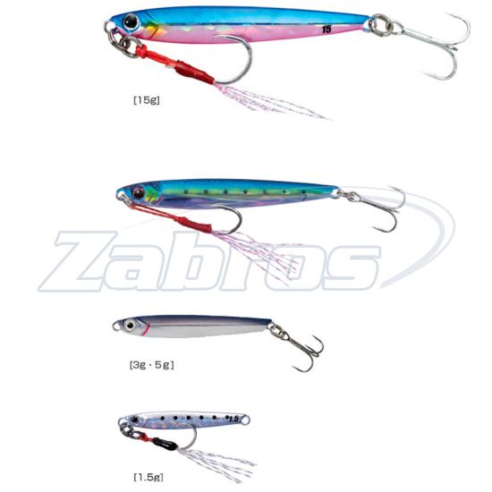 Фотография Major Craft Jigpara Micro Slim, 7 г, 4 см, 081