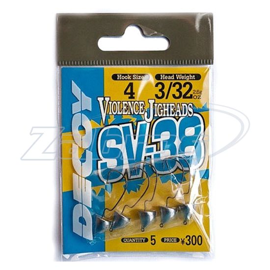 Купити Decoy SV-38, Violence Jighead, 0,9 г, 6, 5 шт