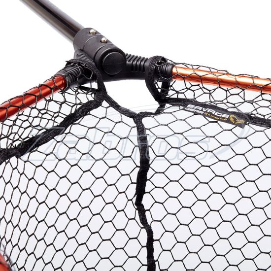 Картинка Savage Gear Pro Folding Net Telescopic XL, 71102, 80x65x85 см, 1,20-2,09 м