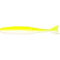 Силикон Z-Man ChatterShad, 4,50", 11,45 см, 4 шт, Chartreuse/White, купить, цены в Киеве и Украине, интернет-магазин | Zabros