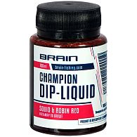 Дип-ликвид Brain Champion Champion Squid & Robin Red (кальмар+специя), 100 мл, купить, цены в Киеве и Украине, интернет-магазин | Zabros